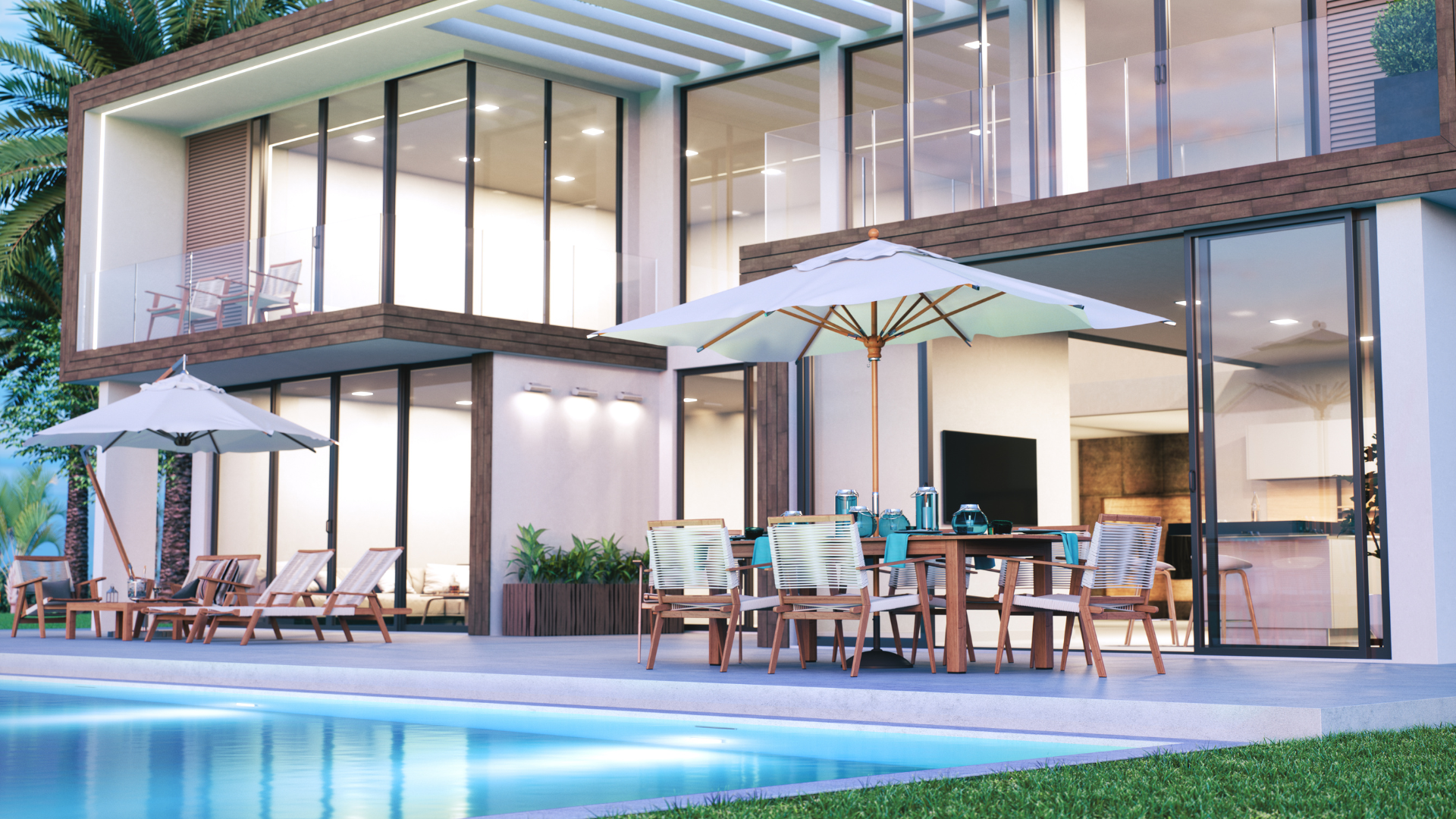 pool and patio furniture
